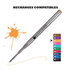 Recharge compatible Montblanc - stylo bille (Monteverde)