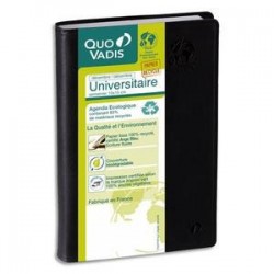 Agenda Quo Vadis - Universitaire - Aout à Aout - 10X15 cm 028083Q