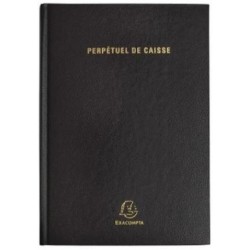 Agenda de caisse - Perpetuel - 1 jour parge - 15*21cm - Exacompta