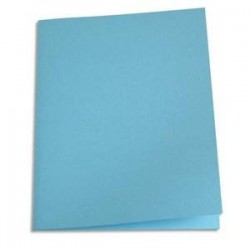 100 chemises - 180g - bleu clair - 5 ETOILES