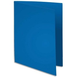 100 Chemises - 180g - 24x32 - Bleu foncé - 5 ETOILES