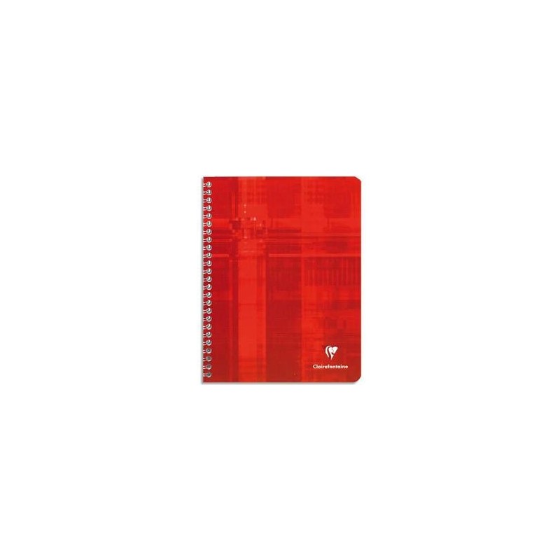 Cahier spirale - Metric - 100p - 24x32 - 90g - 5x5 - CLAIREFONTAINE