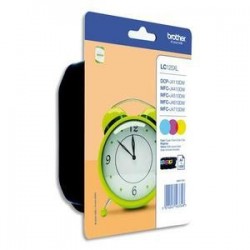 BROTHER - Multipack 3 couleurs  - Jet encre - LC125XLRBWBP - 