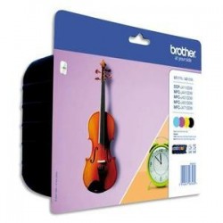 BROTHER - Multipack 4 couleurs -  Jet Encre - LC127XLVALBP -