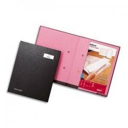 Parapheur - Extendos clip - 27x33cm - à soufflets - 25 compart.- Noir - EMEY