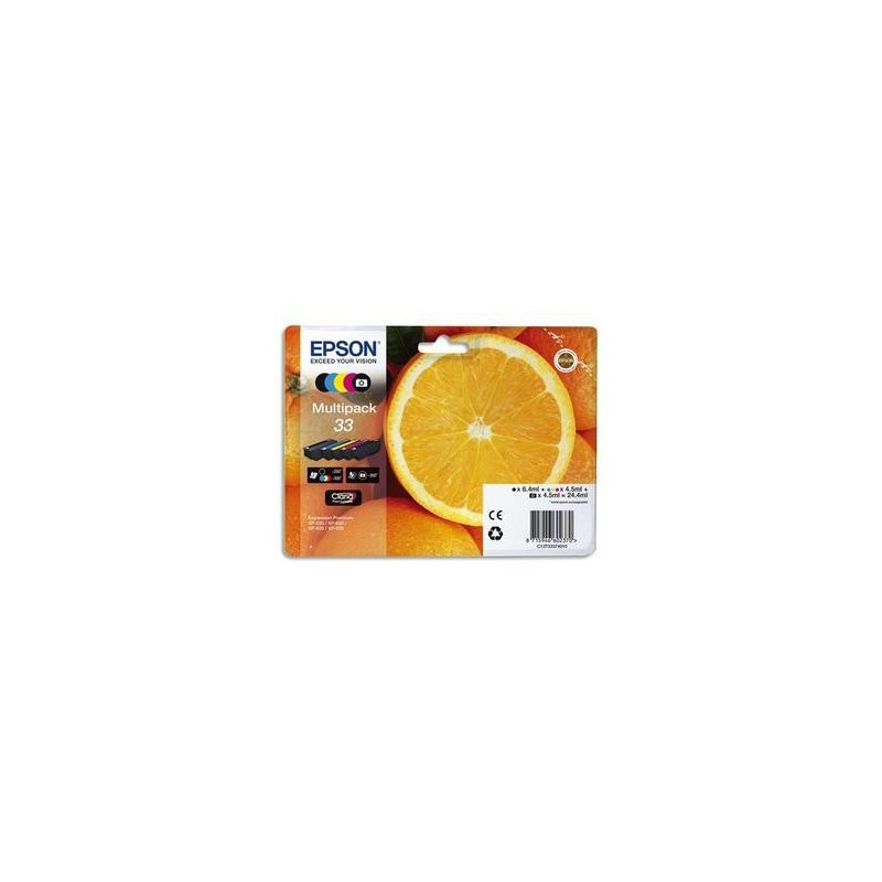 Multipack - Jet encre - Orange - C13T33 374010 - EPSON