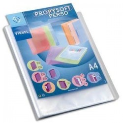 Porte-Doc.-  PROPYSOFT - 80 Vues - Incolore - VIQUEL