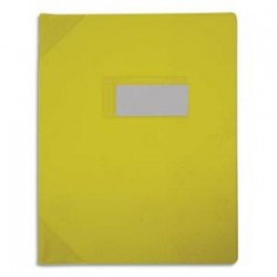 ELBA Protège-cahier 17x22cm Strong Line opaque 15/100° + renforcés (30/100°). Coloris jaune