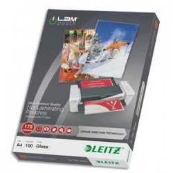 LEITZ Pack de 100 pochettes A4 175 microns UDT 74830000