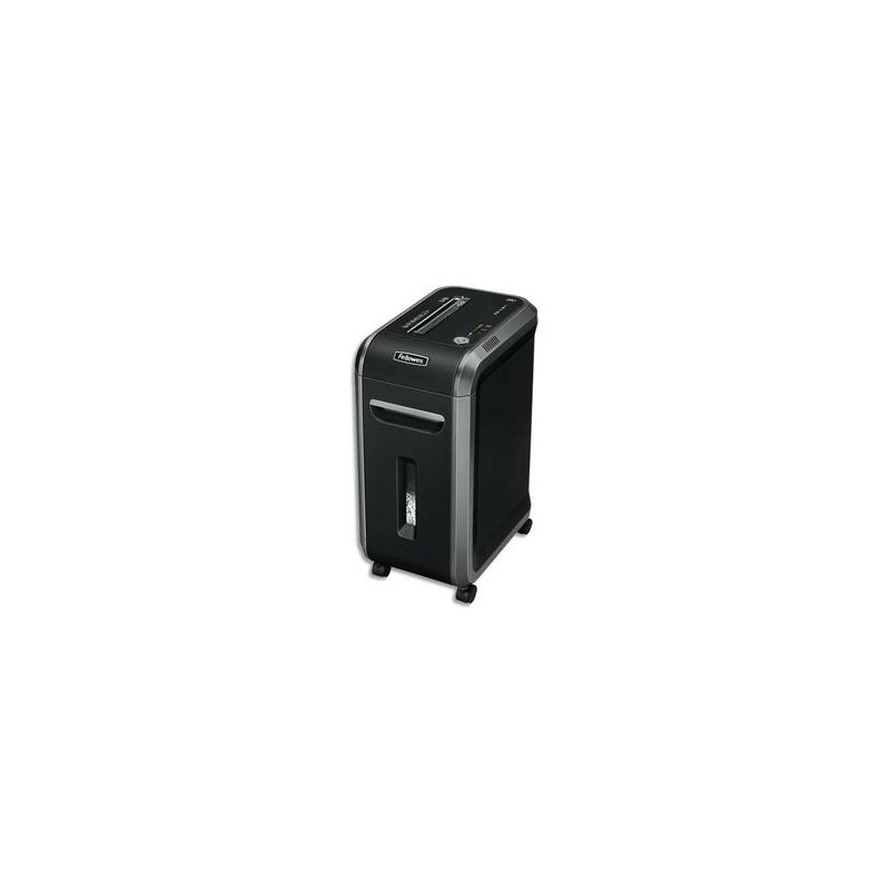FELLOWES Destructeur 99Ci coupe croisée 17 feuilles, corbeille de 34 litres, sécurité P-4 4691001