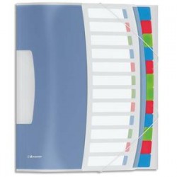 ESSELTE Trieur 12 touches - Vivida multicolores