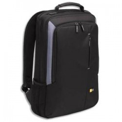 CASE LOGIC Sac à dos Noir Nylon rembourré pour PC portable jusqu'à 17'' - 33,4x55,4x8,3cm VNB-217