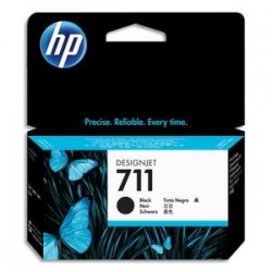 HP Cartouche d'encre noire n°711 38 ml CZ129A