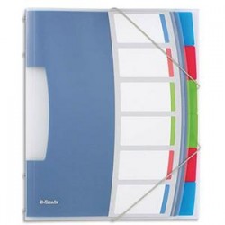 ESSELTE Trieur 6 touches - Vivida multicolores