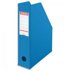 ESSELTE Porte-revues en PVC soudé , dos de 7 cm, bleu