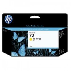 HP Cartouche jet d'encre jaune 72 C9373A