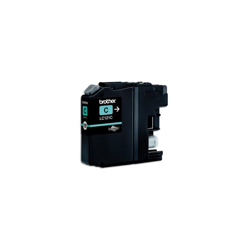 BROTHER Cartouche jet d'encre cyan LC121C