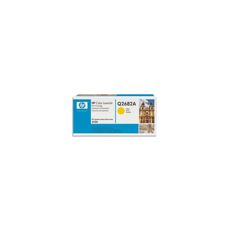 HP Cartouche laser jaune pour LJ 3700 Q2682A