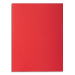 EXACOMPTA Paquet de 100 sous-chemises BAHIA en carte 80 grammes orange