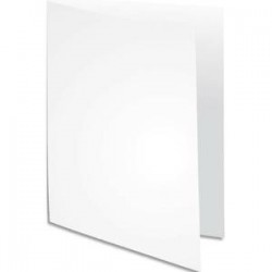 EXACOMPTA Paquet de 100 sous-chemises BAHIA en carte 80 grammes blanc