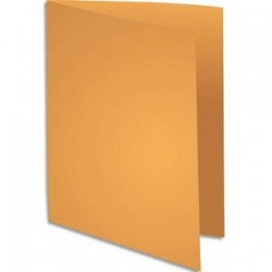 EXACOMPTA Paquet de 100 sous-chemises ROCK"S en carte 80g coloris ocre