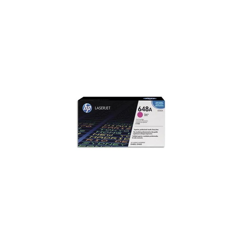 HP Cartouche laser magenta CE263A