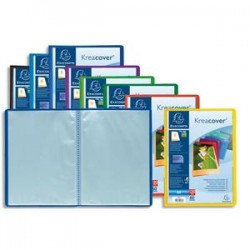 EXACOMPTA Protège document personnalisable PP Kreacover 80 vues assortis