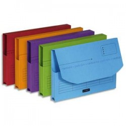 ELBA Paquet de 25 pochettes à rabat ULTIMATE. Dimensions : 220x315mm, carte CANSON assortis