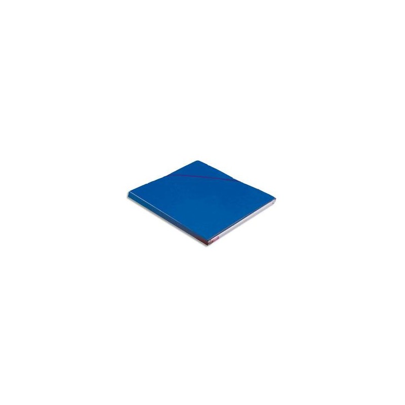 ELBA Chemise Eurofolio Alpina, dos de 1,5 cm, carte lustrée 5/10e bleu gitane