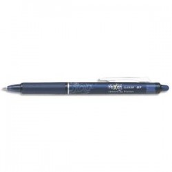 PILOT Roller Frixion Clicker rétractable, pointe moyenne bleu nuit