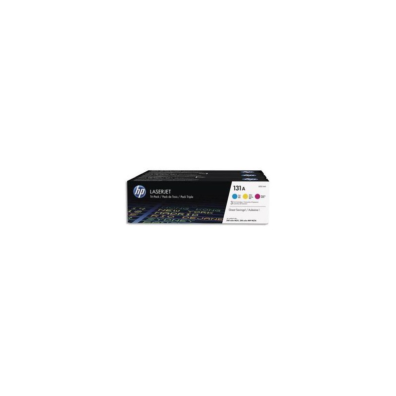 HP Tri pack couleurs laser 131A U0SL1AM