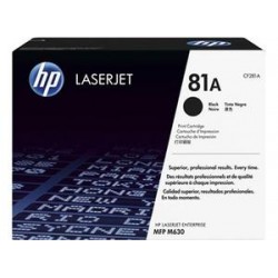 HP Toner noir 81A CF281A