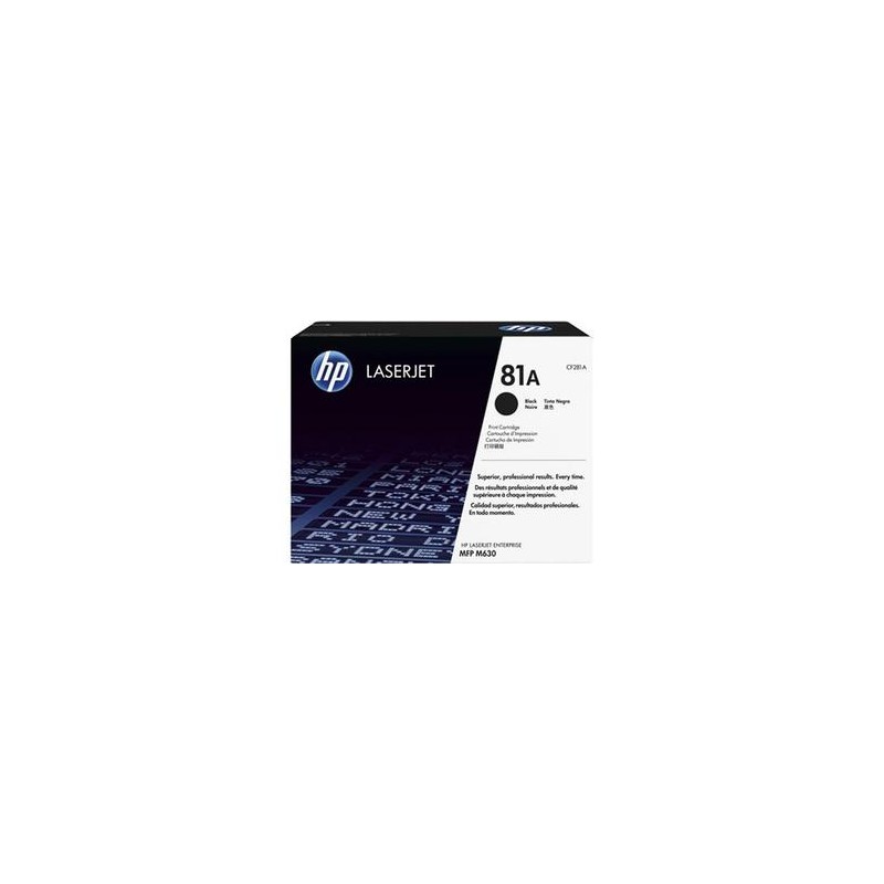HP Toner noir 81A CF281A