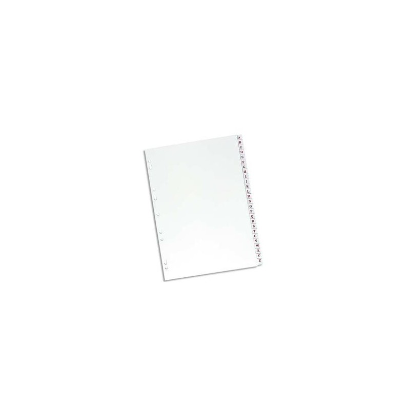 ELBA Répertoire alphabétique 26 positions en PVC 19/100e