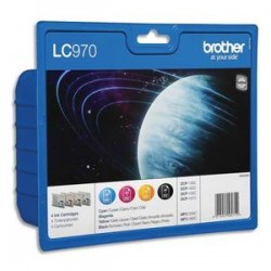 BROTHER multipack cartouche jet d'encre LC970VALBPDR