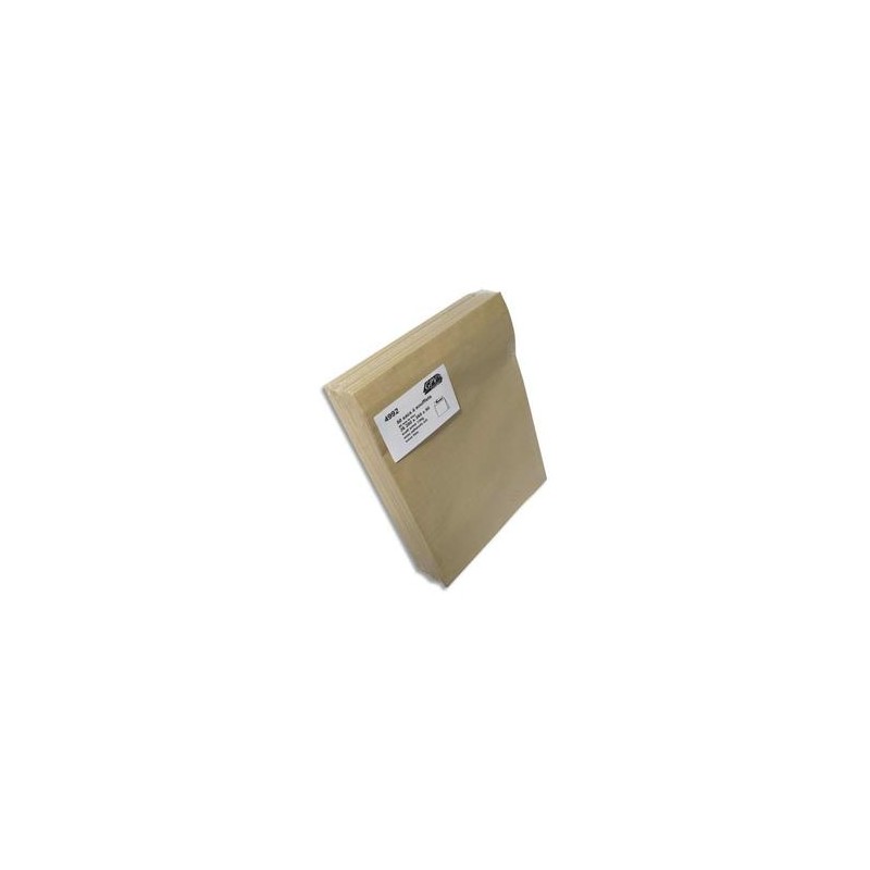 GPV Paquet de 50 kraft armé 26 à soufflets 50