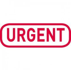 TRODAT X-Print "URGENT" 4912 rouge climatiquement neutre - encrage rouge