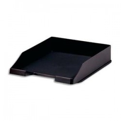 HAN Corbeille à courrier noir