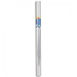 CLAIREFONTAINE Rouleau de film fleuriste neutre 35 microns, polycristal format : 0,7 x 10 m transparent