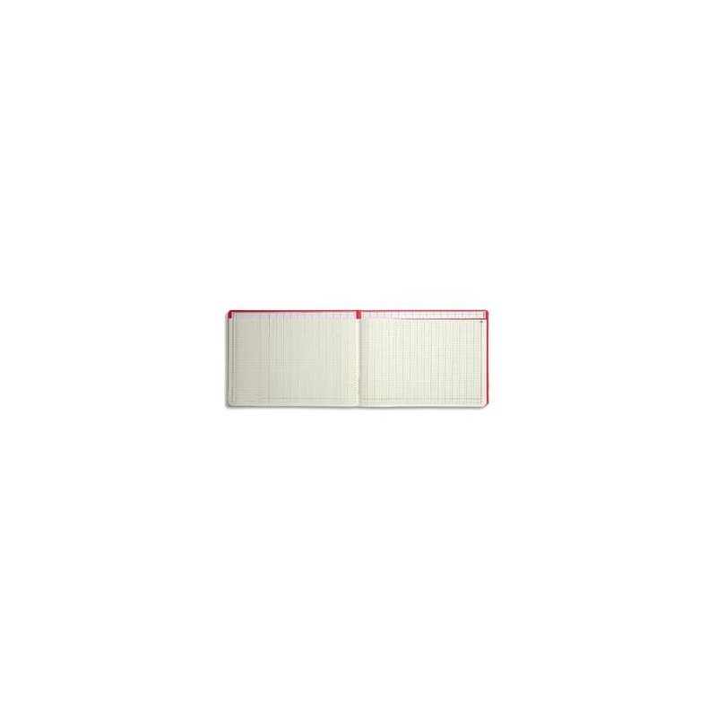 LE DAUPHIN Piqûre tracé comptable numéroté 27 x 37,5 cm 80 pages 15 colonnes avec tête paresseuse