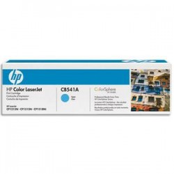 HP Cartouche laser cyan pour CP1515 [CB541A]
