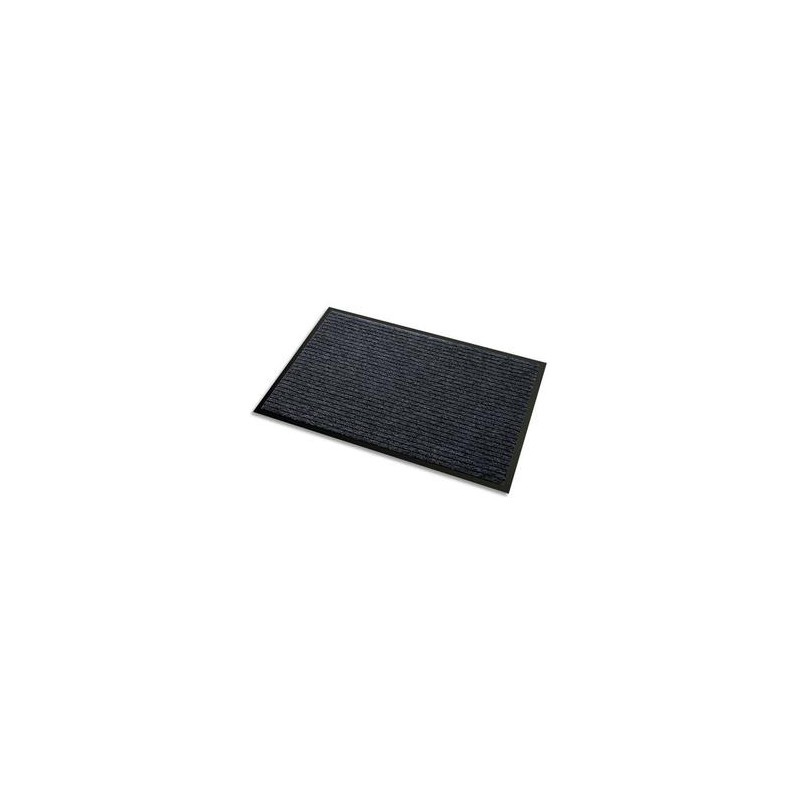 3M Tapis d'accueil Aqua Nomad 45 noir double fibre gratante - Format : 90 x 60 cm épaisseur 5,6 mm 45001