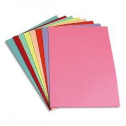 5 ETOILES Paquet de 250 sous-chemises papier recyclé 60 grammes coloris assortis