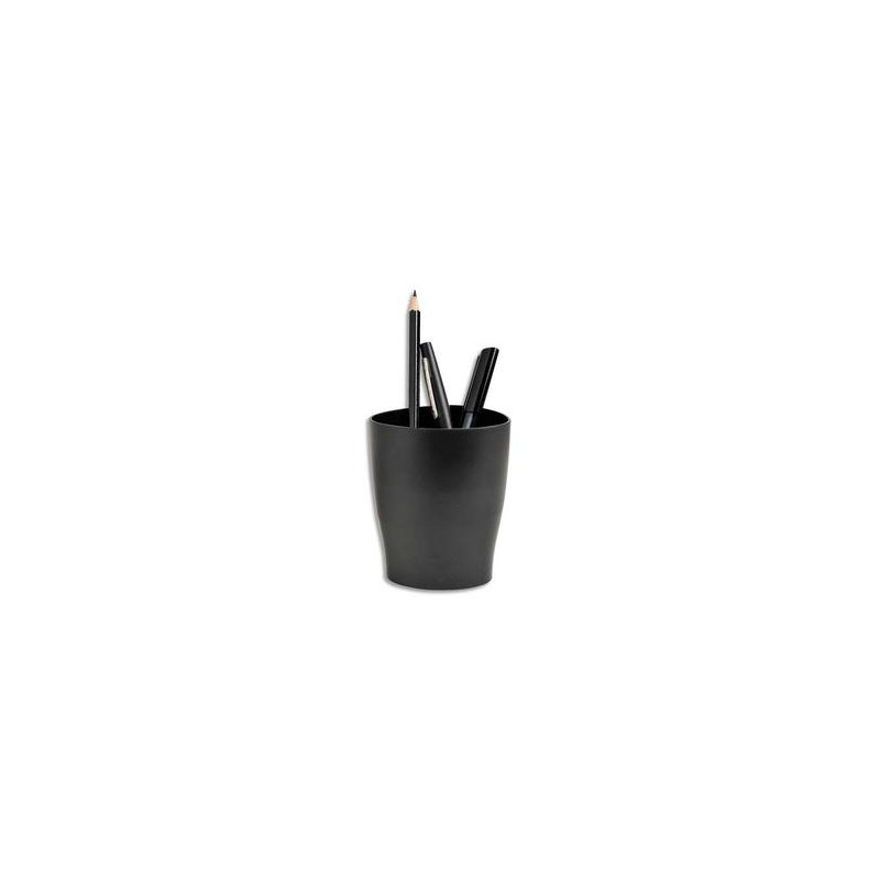 5 ETOILES Pot à crayons ECO noir - Polystyrène Dimensions : L x H x P cm