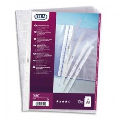 ELB L/10 POCHETTES PP VAR ZIP 100206869