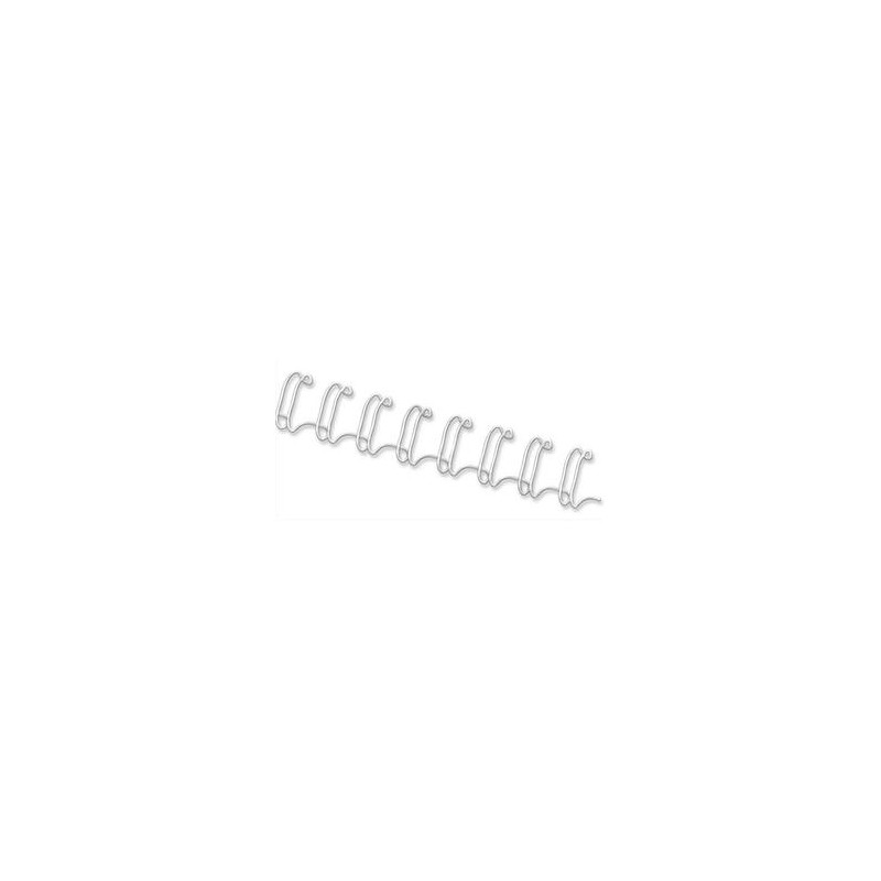 FEL B/100 PEIGNE METAL 14.3MM BLC 53274