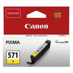 CANON cartouche jet d'encre CLI-571 jaune 0388C001AA