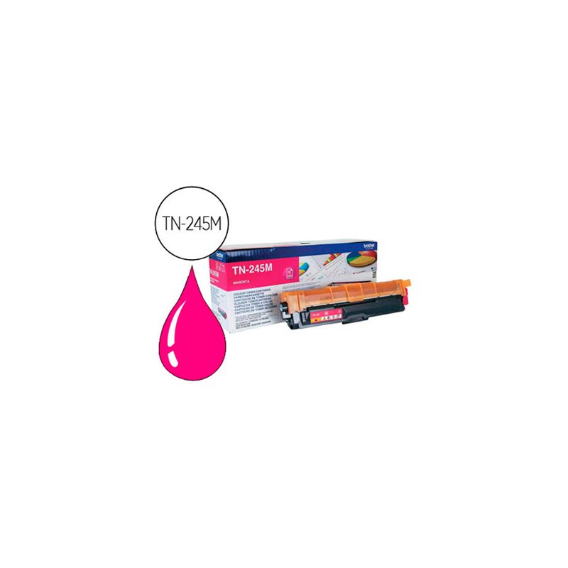 Toner laser brother TN245M couleur magenta haute capacité 2200p