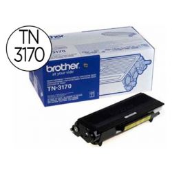 Toner laser brother TN3170 couleur noir haute capacité 7000p