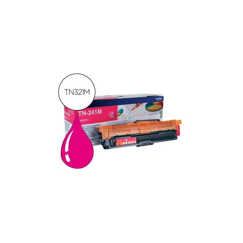 Toner laser brother TN321M couleur magenta 1500p